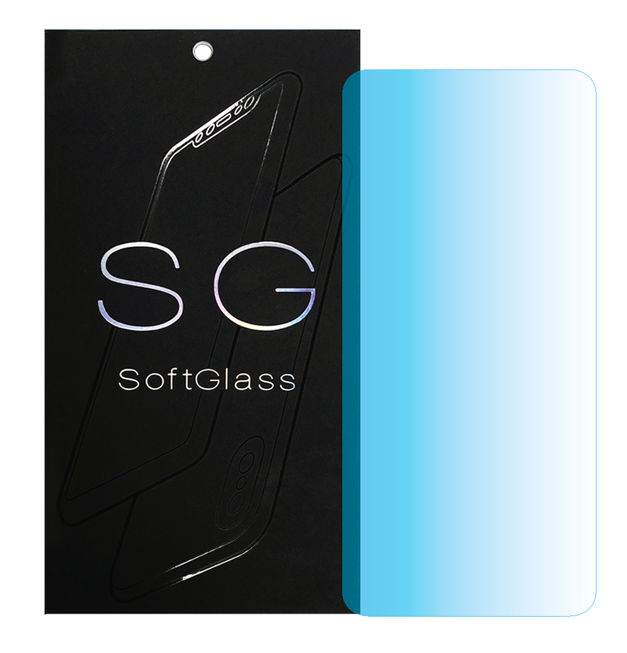 

Пленка OnePlus 7 Pro на Экран полиуретановая SoftGlass, Прозрачный