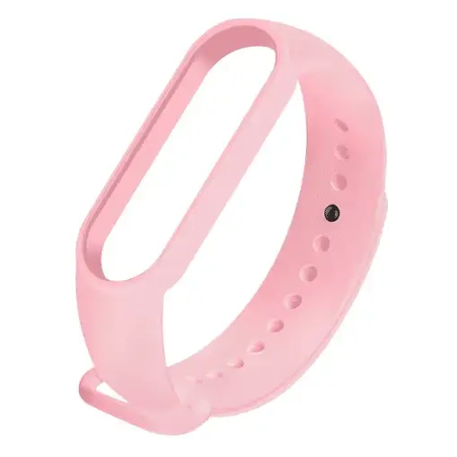 

Ремешок Mi Band 5 Xiaomi силиконовый - Розовый