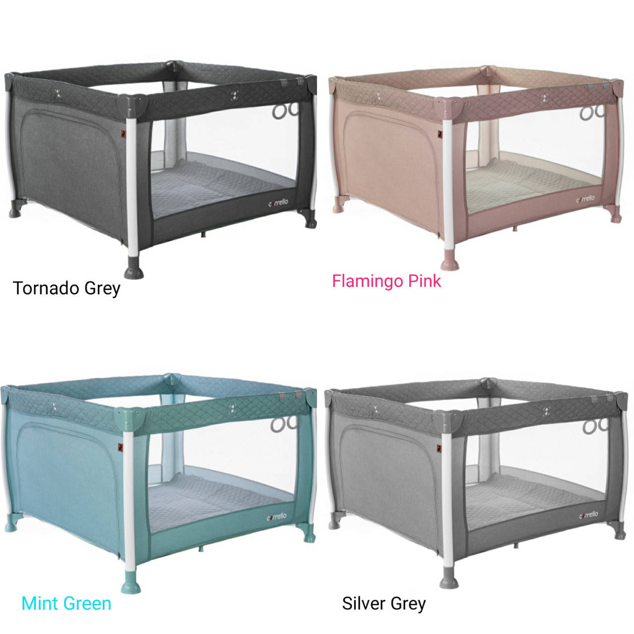 

Манеж CARRELLO Cubo CRL-11602/1 Mint Green /1/ MOQ