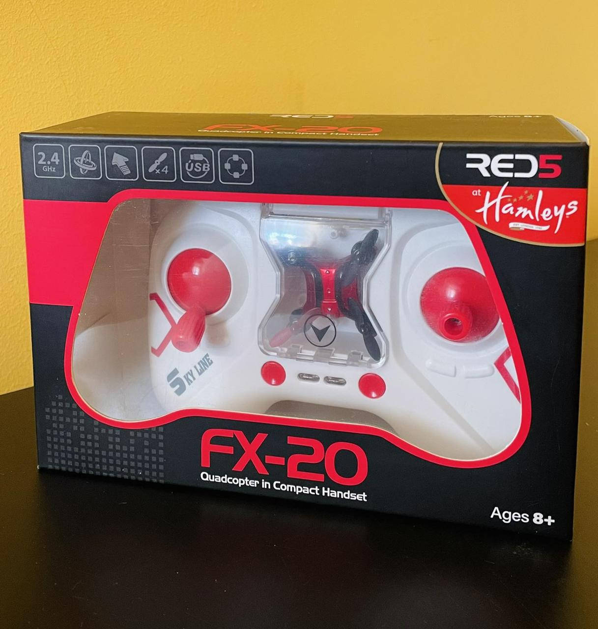 

Квадрокоптер Hamleys Nano Dron RED5 FX-20 - Нано дрон на радиоуправлении