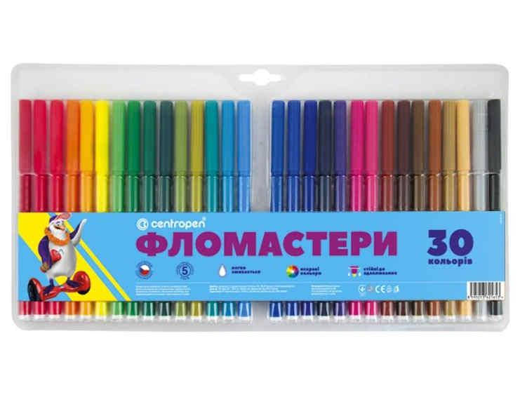 

Набор фломастеров Centropen 30 шт