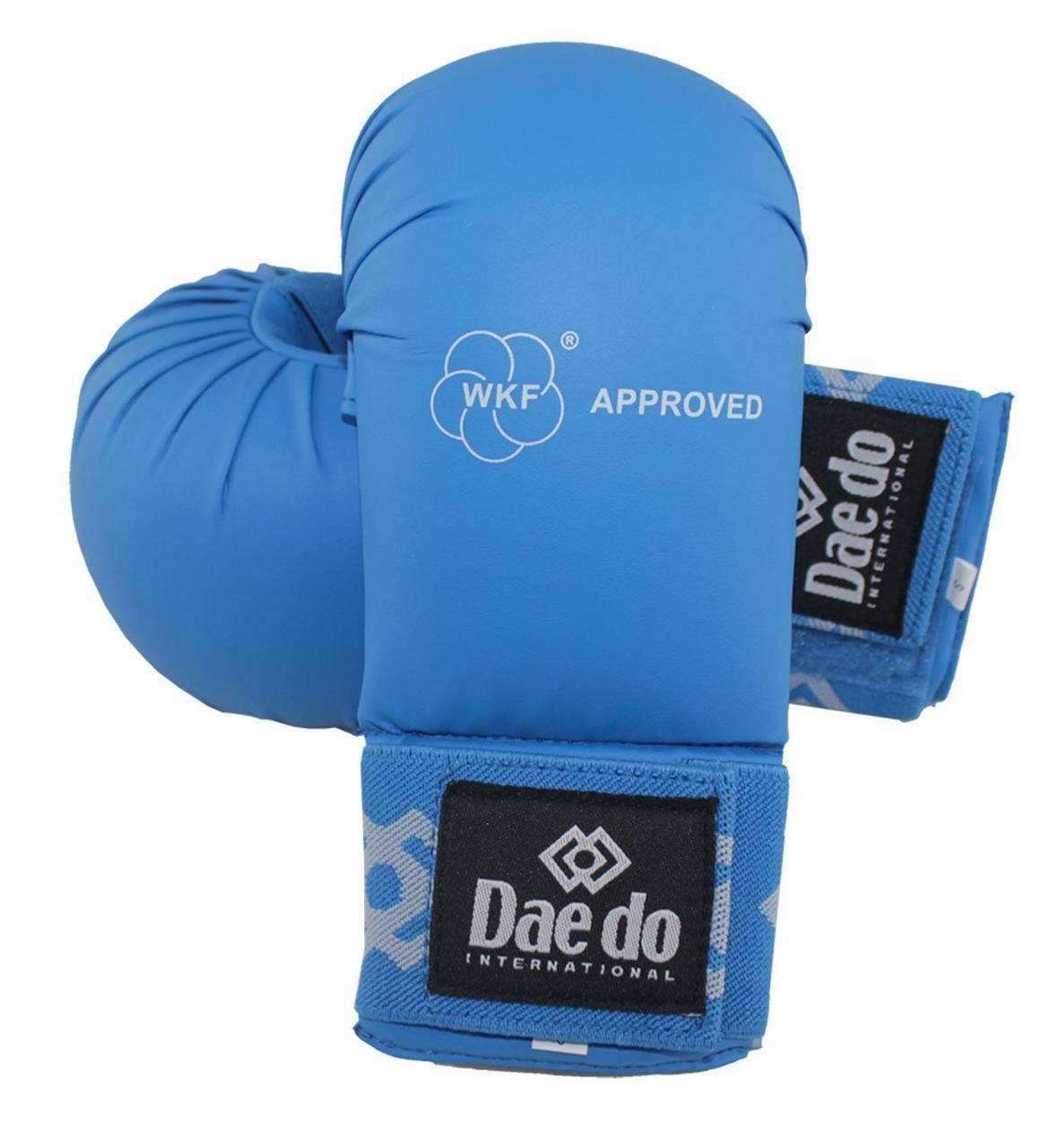 

Перчатки для карате Daedo WKF без пальца (KPRO 2010) Blue, Синий