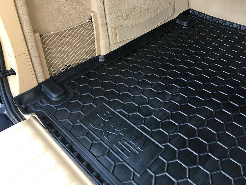 

Резиновый коврик в багажник BMW X5 E70 2007-2013 (Avto-Gumm), Черный