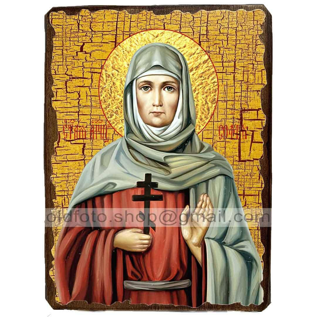 

Икона София Римская Мученица ,икона на дереве 130х170 мм