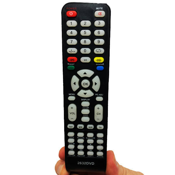 

Пульт для телевизора bravis 2632dvd, Черный