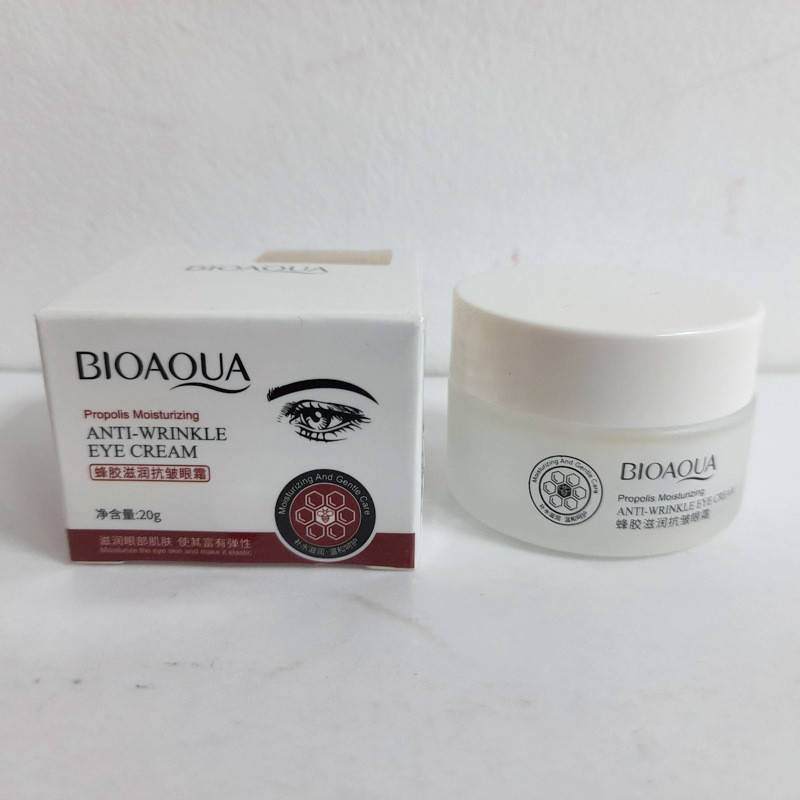 

Увлажняющий крем для кожи вокруг глаз от морщин с прополисом Bioaqua Anti-wrinkle