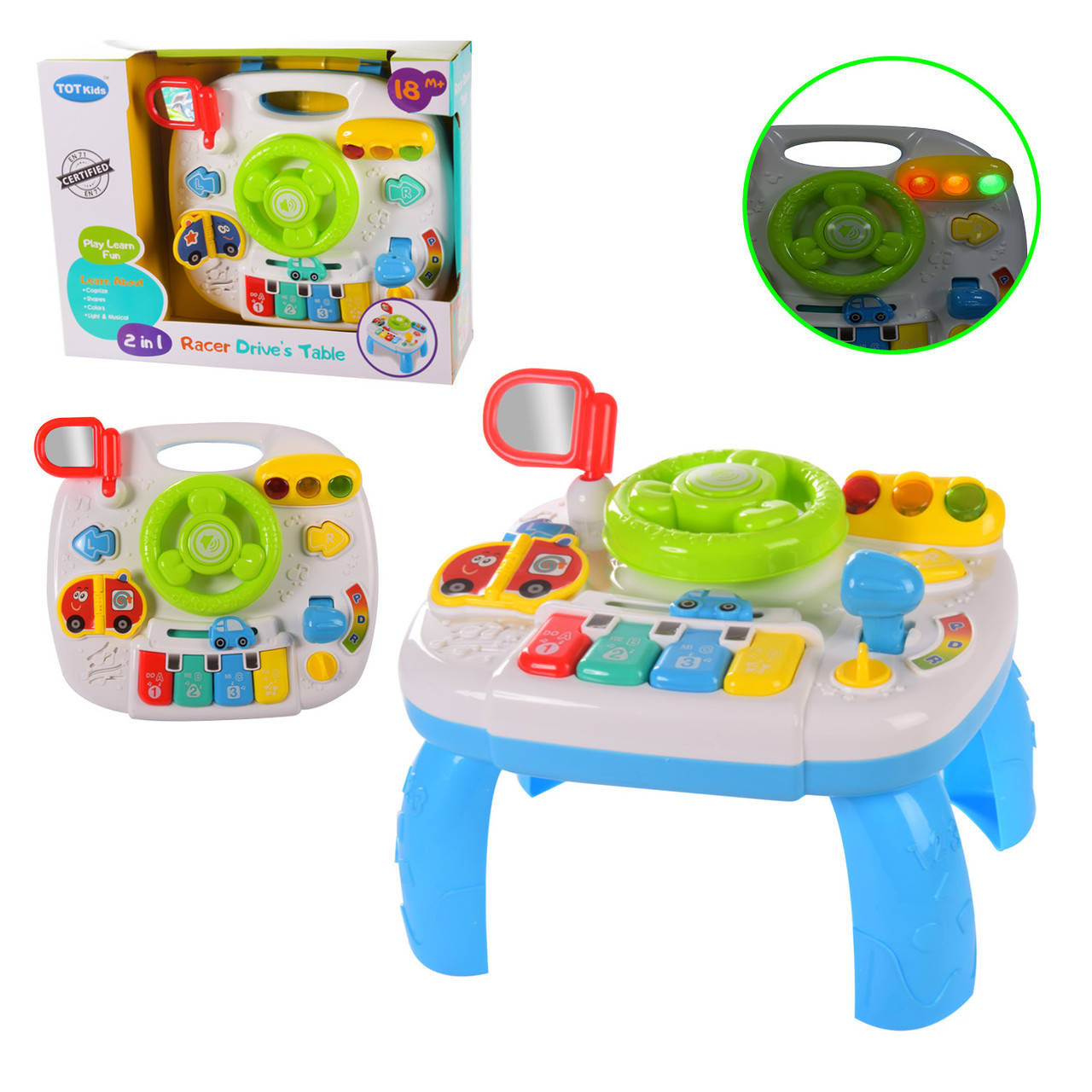

Игровой центр столик музыкальный для маленьких 3001