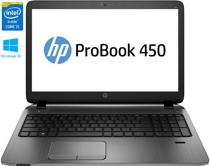 

Ноутбук HP 450 g2 15.6" (Core i5-5200u, 8 ГБ ОЗУ, 500 HDD, Windows 10), Черный