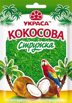 

Кокосова стружка Зеленая 25г