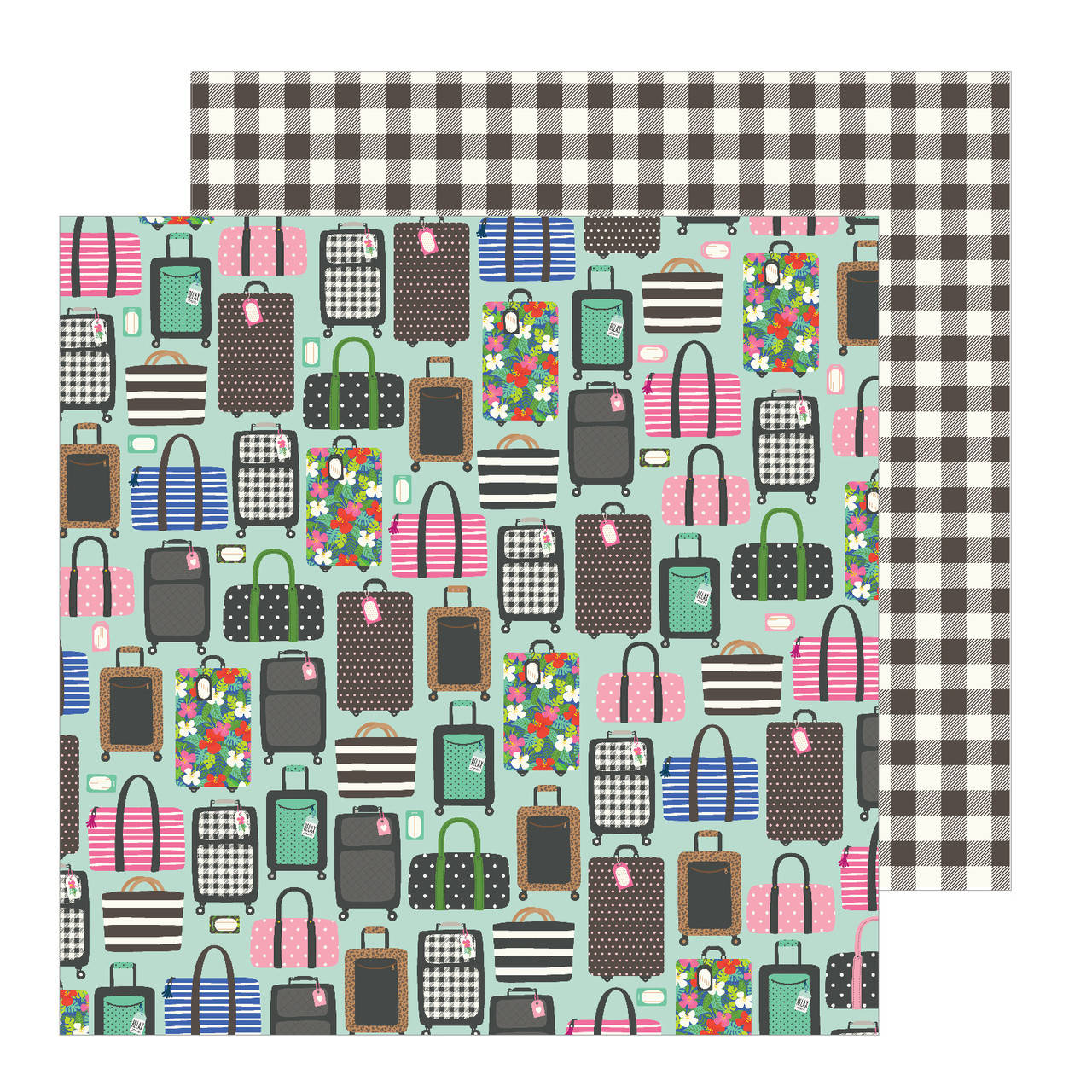 

Папір двосторонній - Ready Set Go - Chasing Adventures - Jen Hadfield - 30x30