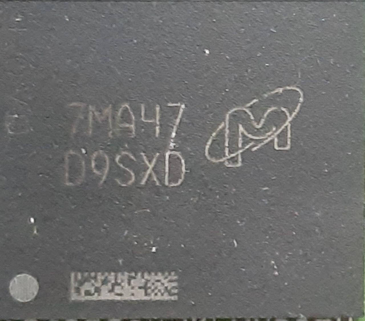 

Видеопамять Micron D9SXD MT51J256M32HF-70