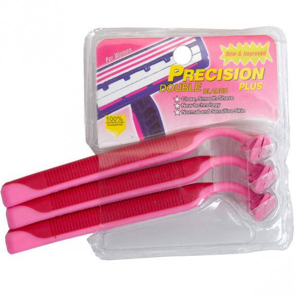 

Набор бритв женских «Precision» 3 шт, три лезвия, Розовый