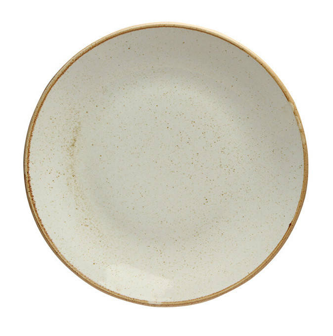 

Тарелка мелкая - 24 см, Бежевая в точку (Porland) Seasons Beige, Бежевый