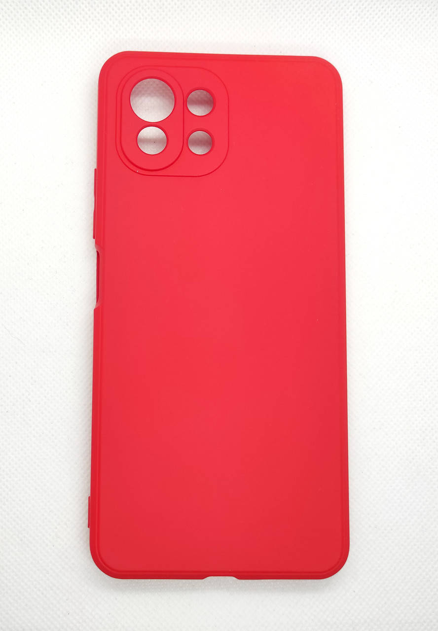 

Чохол бампер чехол Xiaomi Mi 11 LITE 4G/5G, Алый