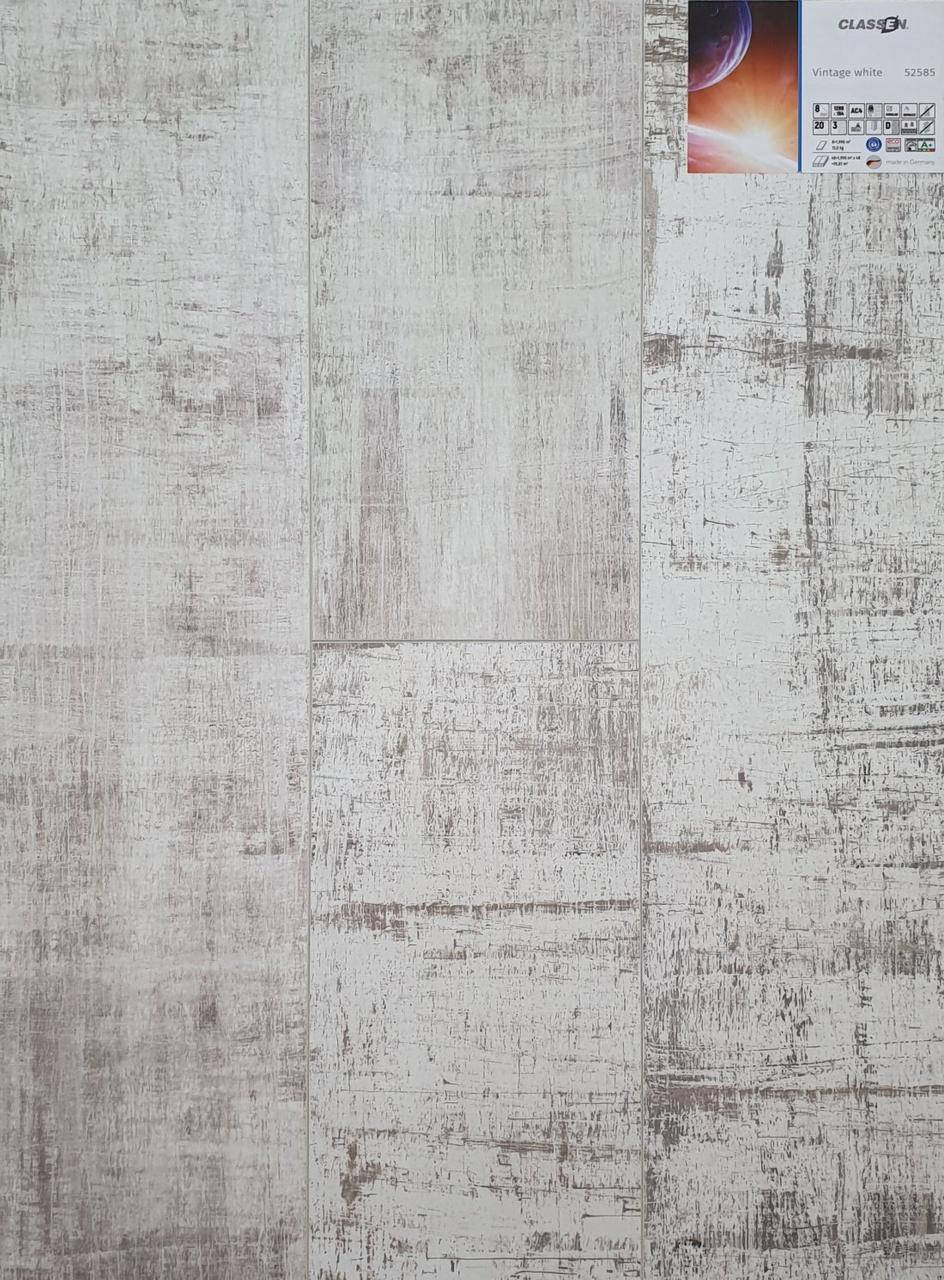 

Ламинат Classen 52585 Galaxy 4V Винтаж Белый