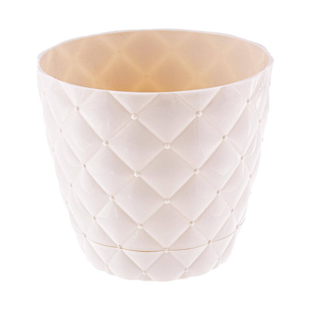 

Горщик для квітів Elif №435 11,5*10,5см білий