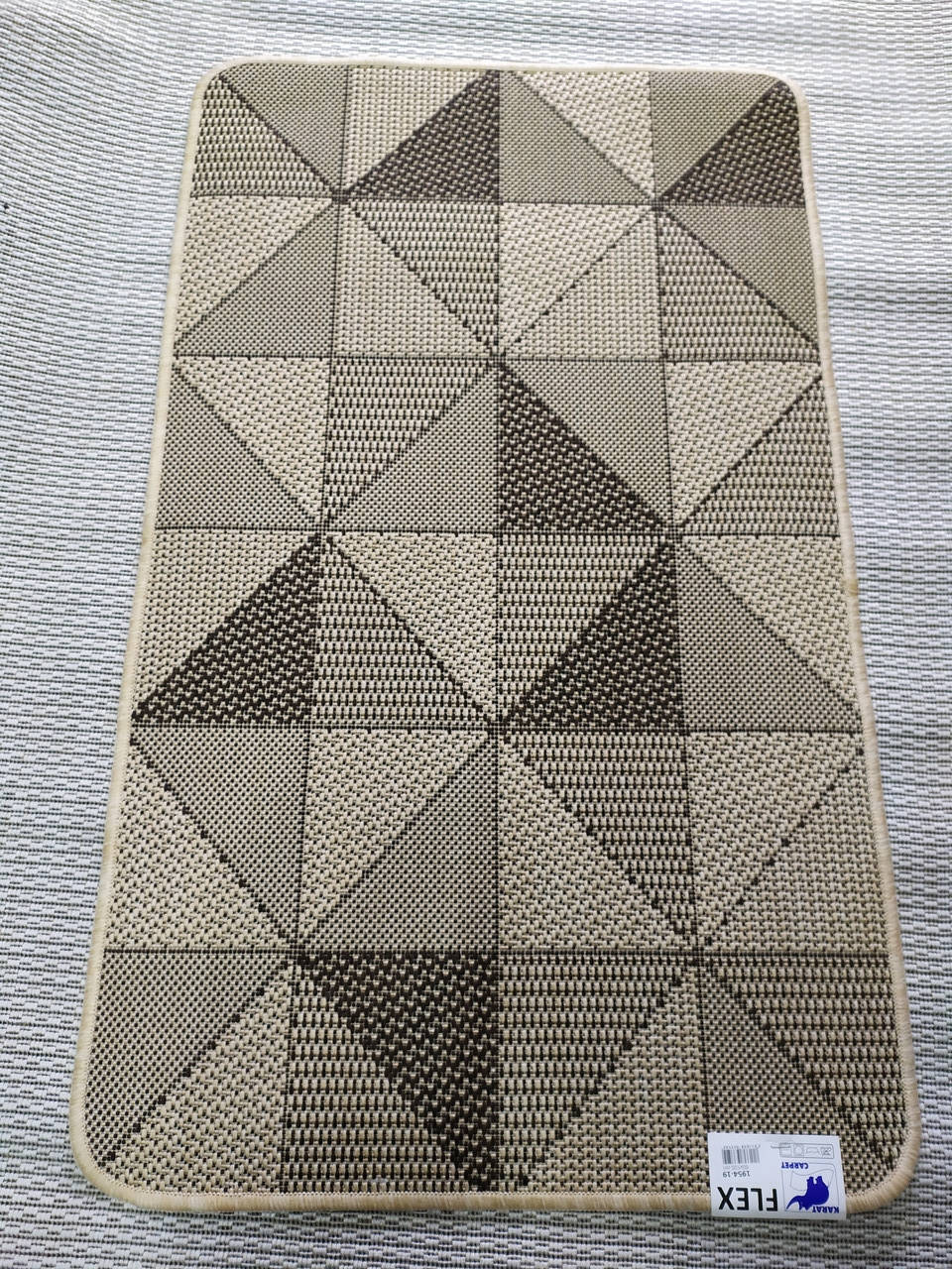 

Універсальний Flex 60*100 см! Без ворсу та прорезинений!! Світло-беж Ромби, Бежевый