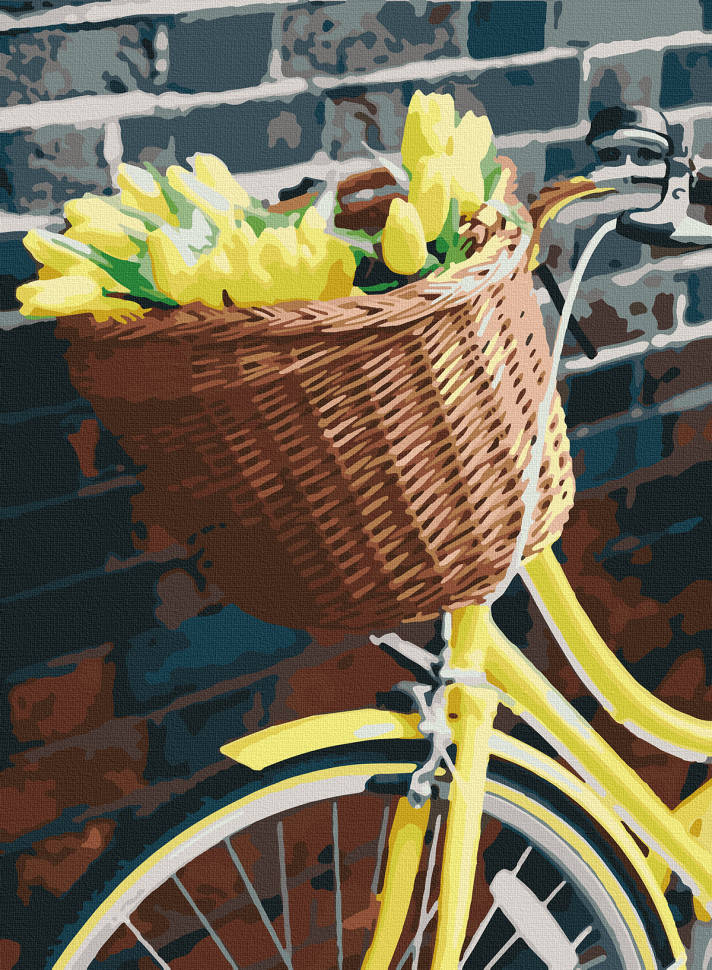 

Картина по номерам Желтое настроение 40*50 см 13112-AC