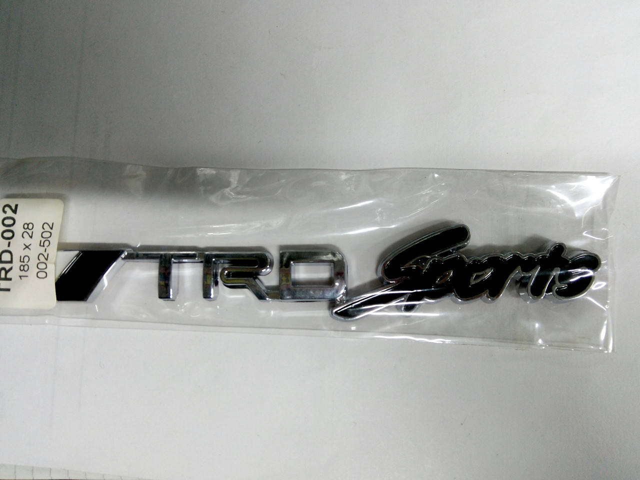 

Надпись TRD 185х28 мм