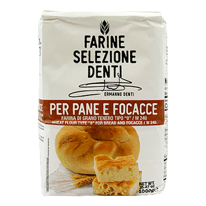 

Мука Денті для хліба Denti per pane e focacce 1kg 10шт/ящ (Код : 00-00005333)