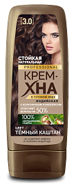 

Крем-Хна Индийская в готовом виде PROFESSIONAL цвет Темный каштан