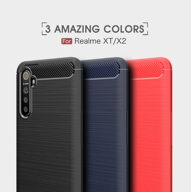 

TPU чехол накладка Urban для Realme XT (3 цвета), Разные цвета
