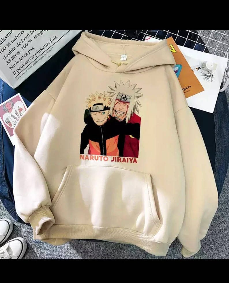 

Худи Аниме Naruto Jiraiya толстовка, Черный