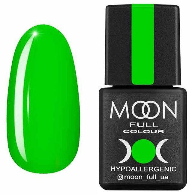 

Гель-лак Moon Full Neon №702 (салатовый яркий, эмаль) 8 мл