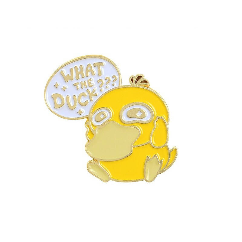 

"Утка What the duck" значок (пин) металлический