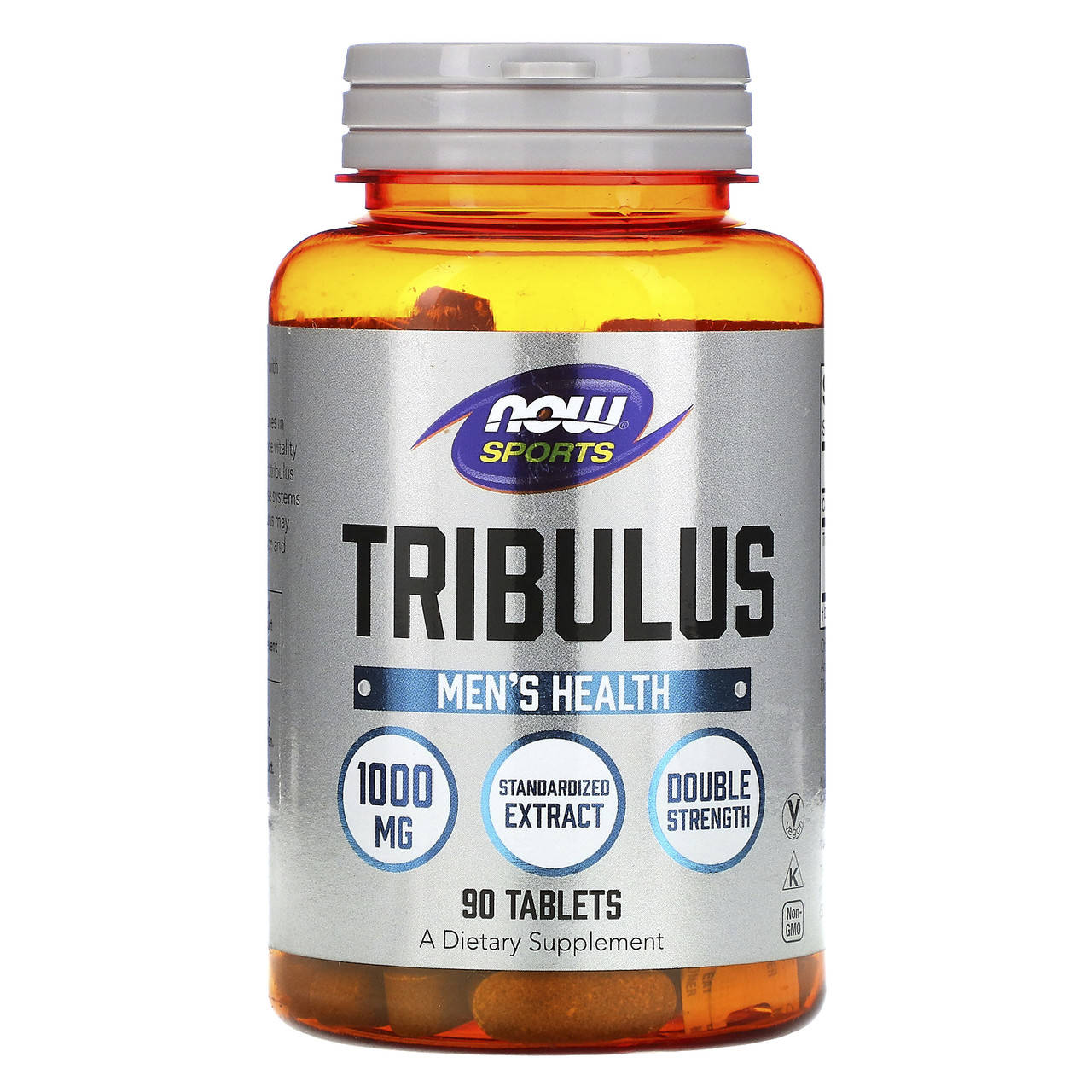 

Трибулус, Tribulus, Now Foods, Sports, 1000 мг, 90 таблеток (NOW-02171)