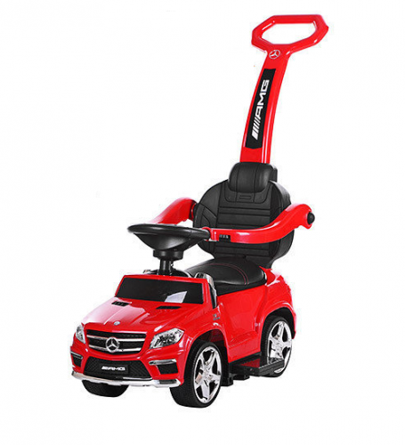 

Детская каталка-толокар 3в1 Bambi Мерседес SX1578-3 красный, резин.колеса