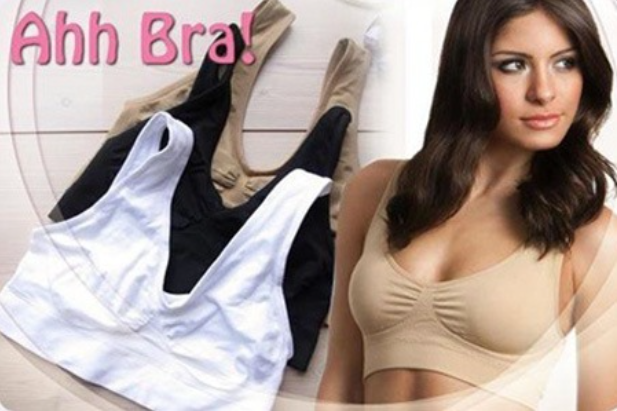 

Бесшовный Бюстгальтер Ahh Bra (3 шт) "XL"