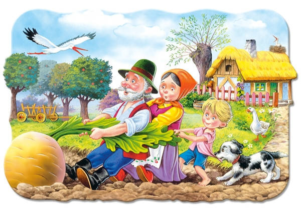 

Пазл 30 макси Репка 03044 Castorland