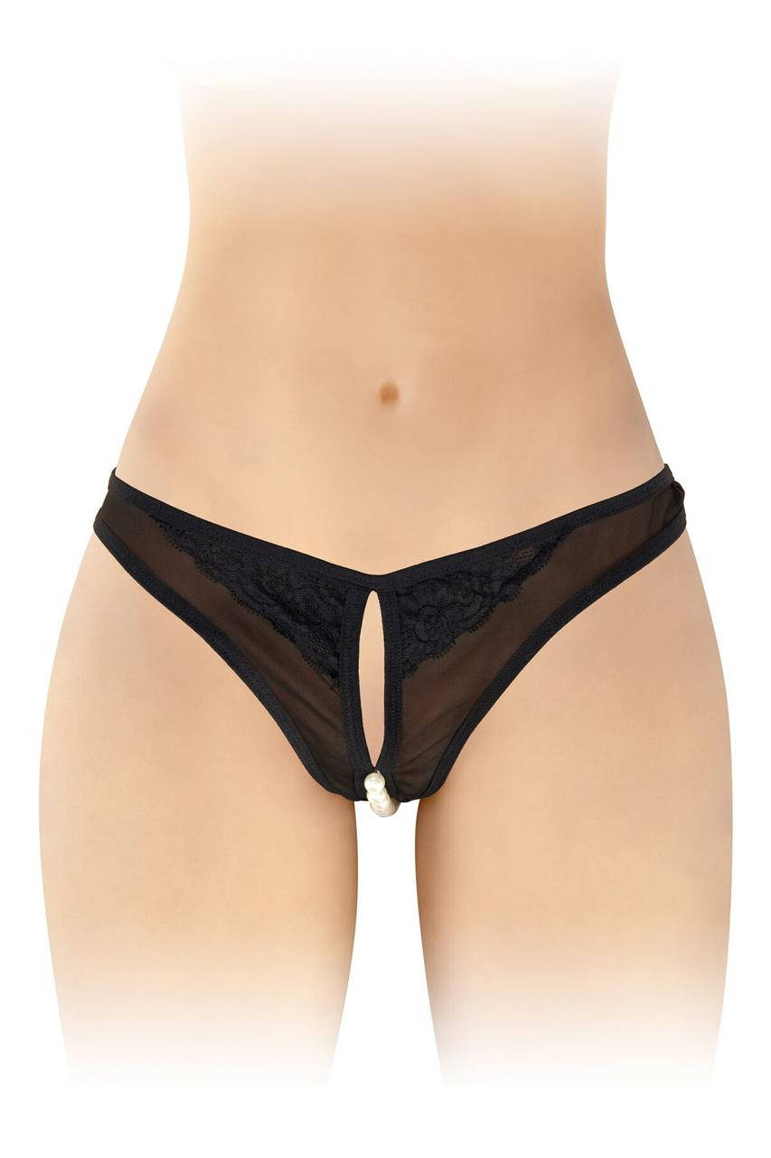

Трусики с жемчугом и доступом Fashion Secret Sophie Black, Черный