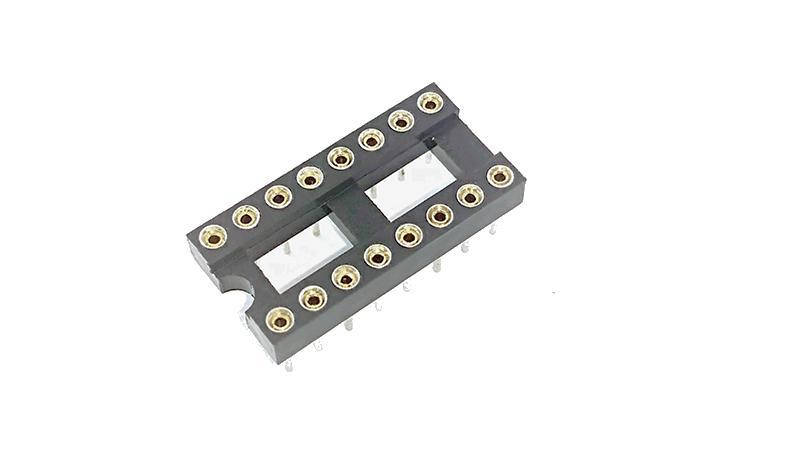

Панелька для микросхемы цанговая 16pin dip шаг 2.54 (16595)