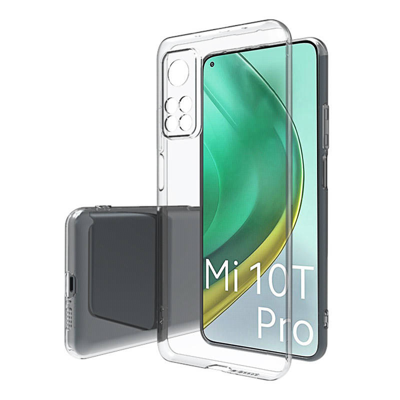 

Ультратонкий чехол прозрачный на Xiaomi Mi 10T / Xiaomi Mi 10T Pro, Разные цвета