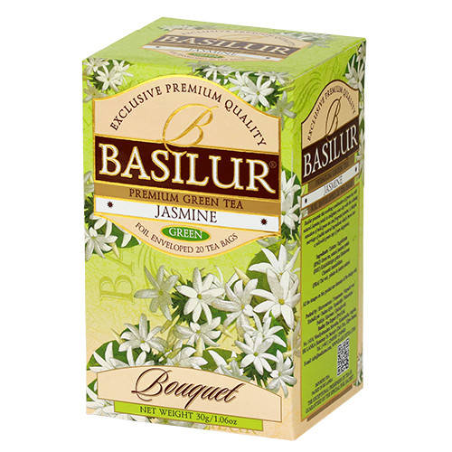

Чай зеленый Basilur Букет Жасмин 25х1.5г (саше)