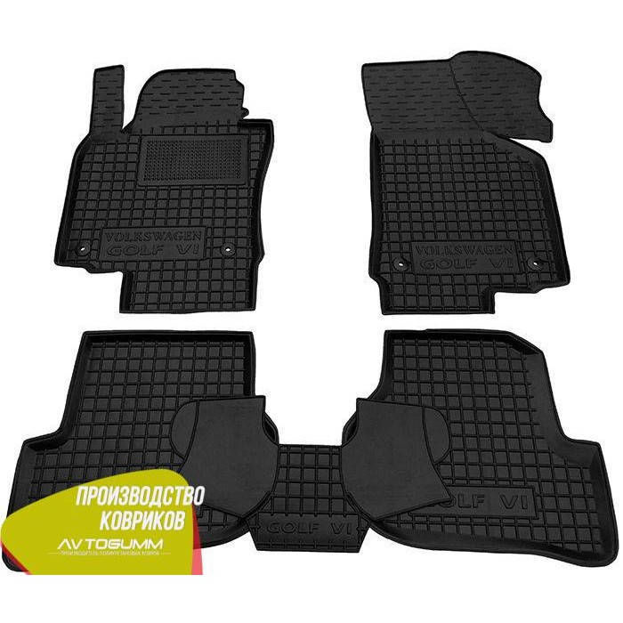 

Авто коврики в салон Volkswagen Фольксваген Golf 5 2004-2009 Golf 6 2009-2013, Черный