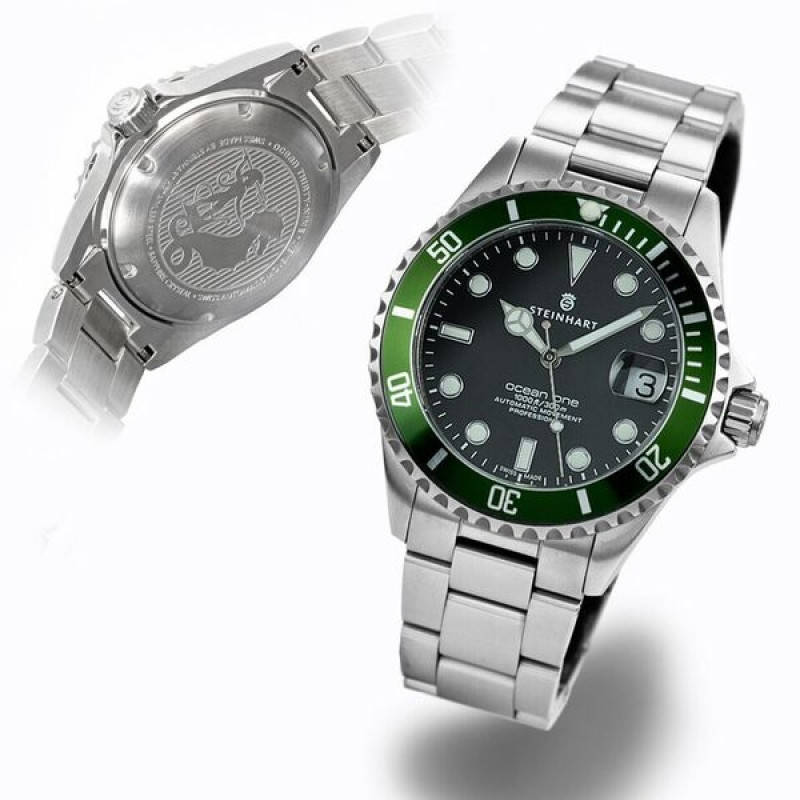 

Мужские часы Steinhart Ocean 39 GREEN 103-0725