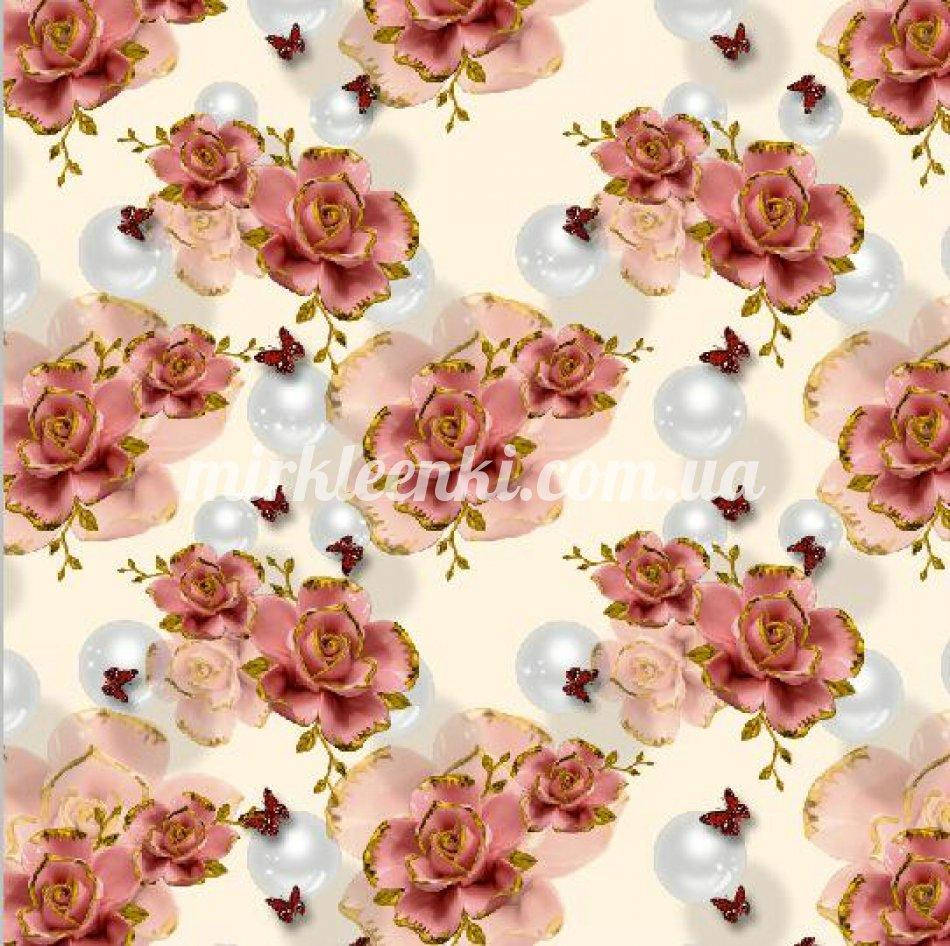 

Клеенка на основе 25 м, Розовый