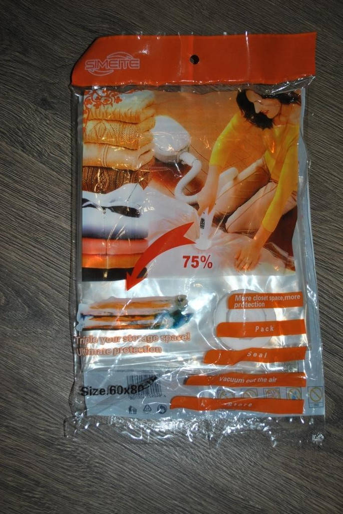 

Вакуумный пакет для хранения одежды VACUM BAG 50х60см