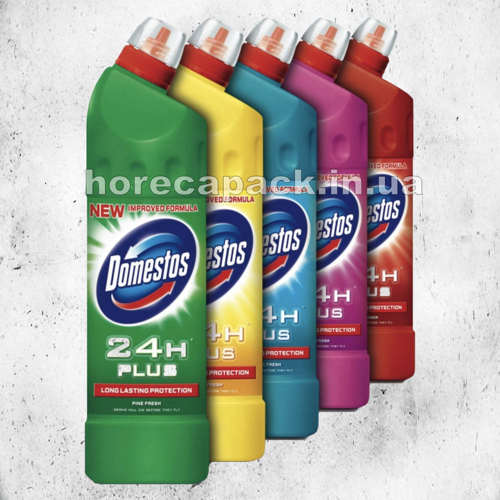 

Средство для чистки и дезинфекции Domestos 1 л в ассортименте