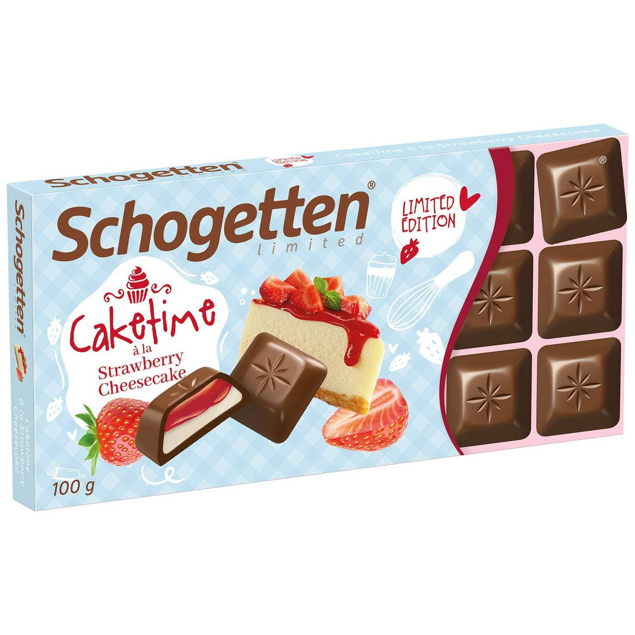 

Шоколадка Schogetten Caketime Strawberry Cheesecake 100g