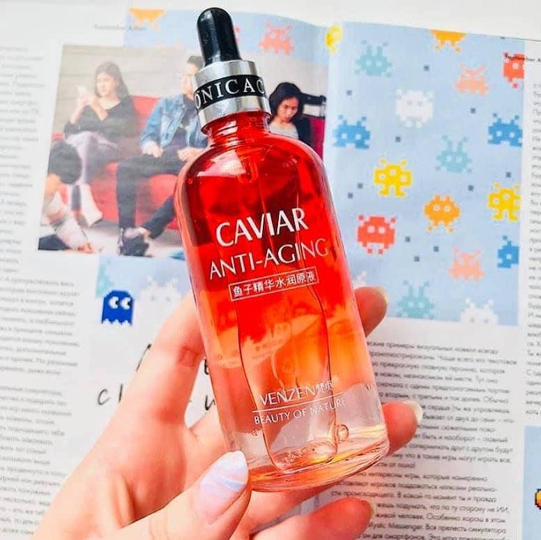 

Антивозрастная сыворотка Venzen CAVIAR ANTI-AGING, с экстрактом черной икры, 100 мл