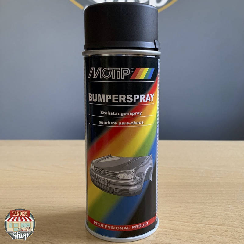 

Краска (эмаль) для пластика Motip Bumperspray, 400 мл Аэрозоль Черный
