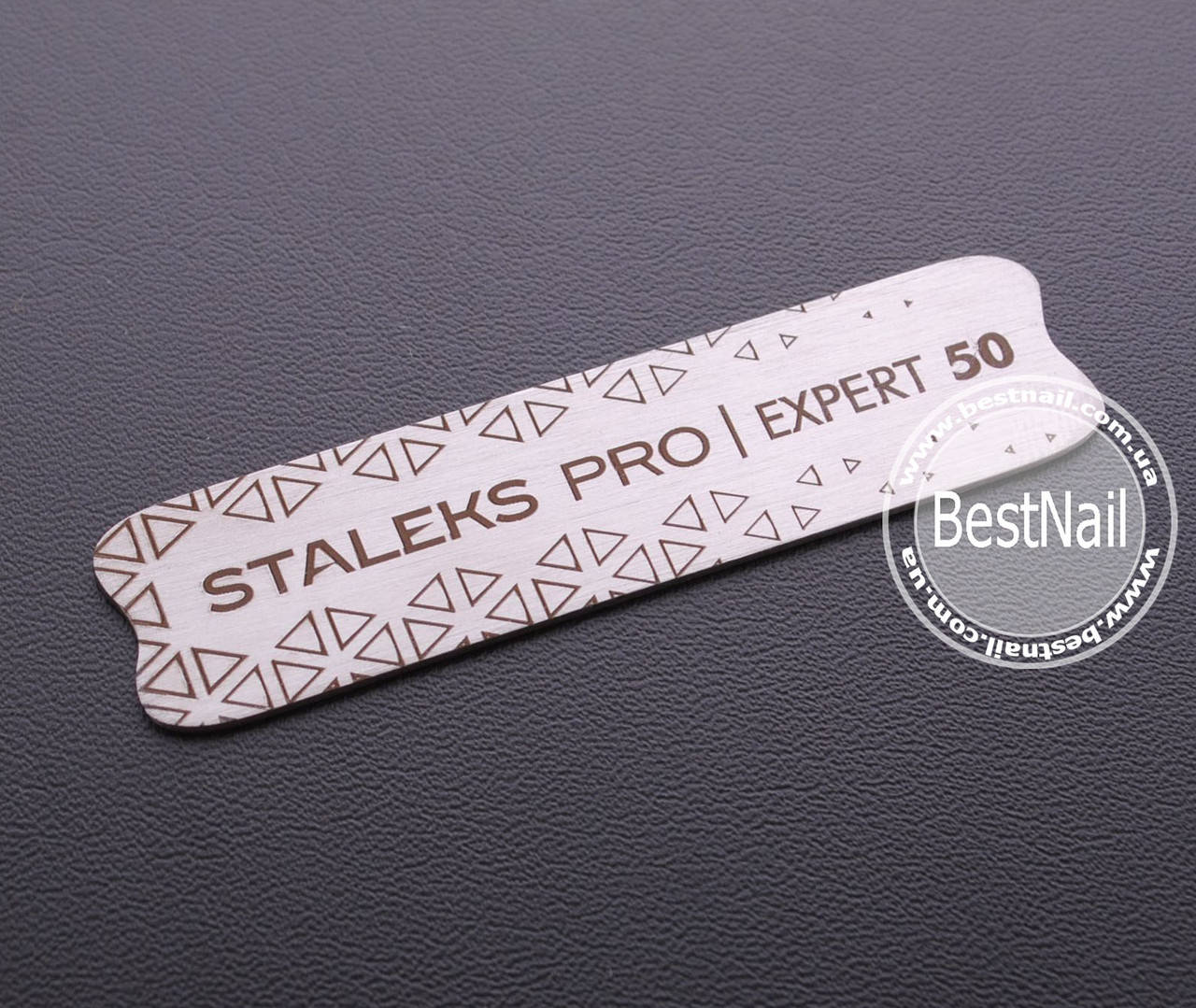 

Пилка Staleks металлическая Expert Pro 50 короткая (основа) MBE-50