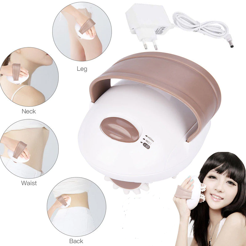 

Антицеллюлитный роликовый массажер для тела Shuqin Body Slimmer SQ-100,масажер, Белый
