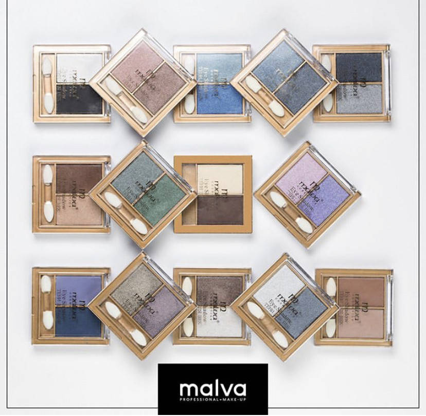

Двойные тени для век Malva M332