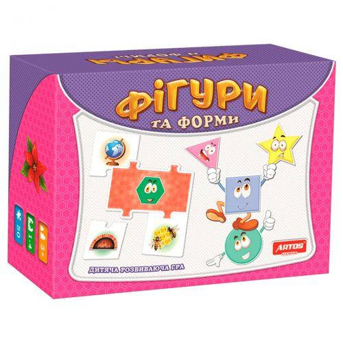 

Детские логические пазлы "Фигуры" 20581
