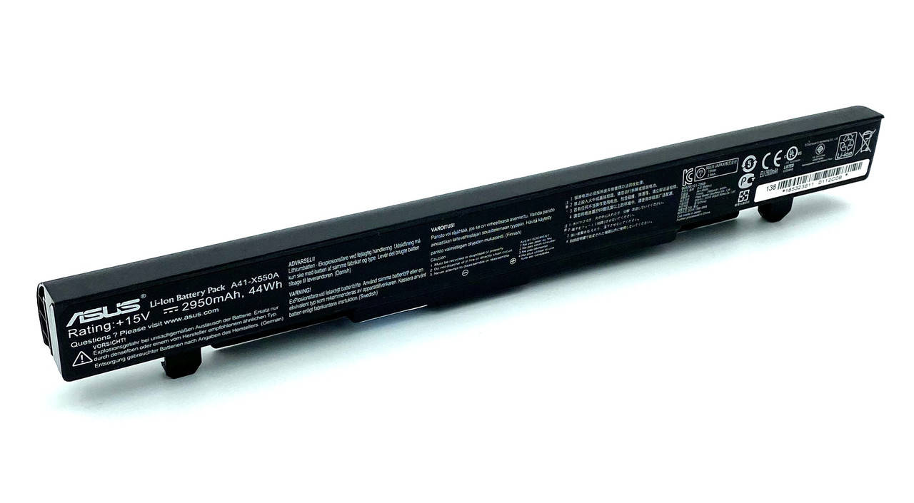 

Аккумулятор для ноутбука ASUS X550, Черный